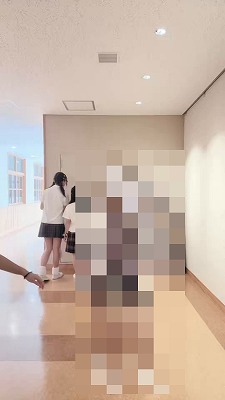 【動画】お●ぱいブルンブルンミニスカ見せパンJKのINMUKING、エッチすぎるwww