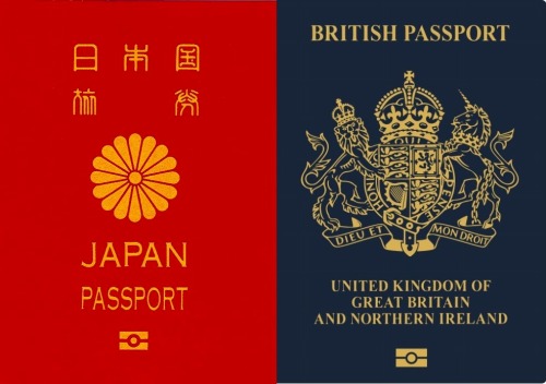 【画像】日本人「日本、中国、英国のパスポートかっこいい」→ なぜか韓国人がブチ切れwww