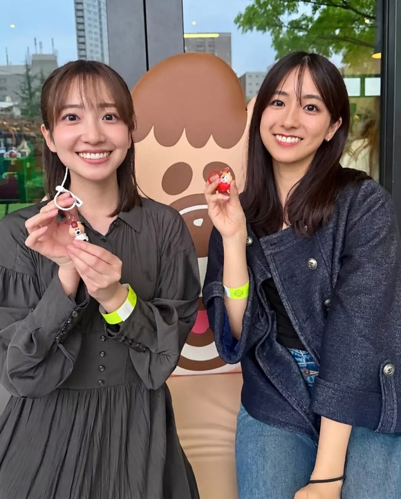 TBSを代表するﾃﾞｶﾊﾟｲアナウンサーコンビwww（画像あり）