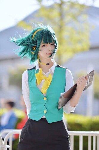 【画像あり】風に愛されたコスプレイヤーが見つかるwww