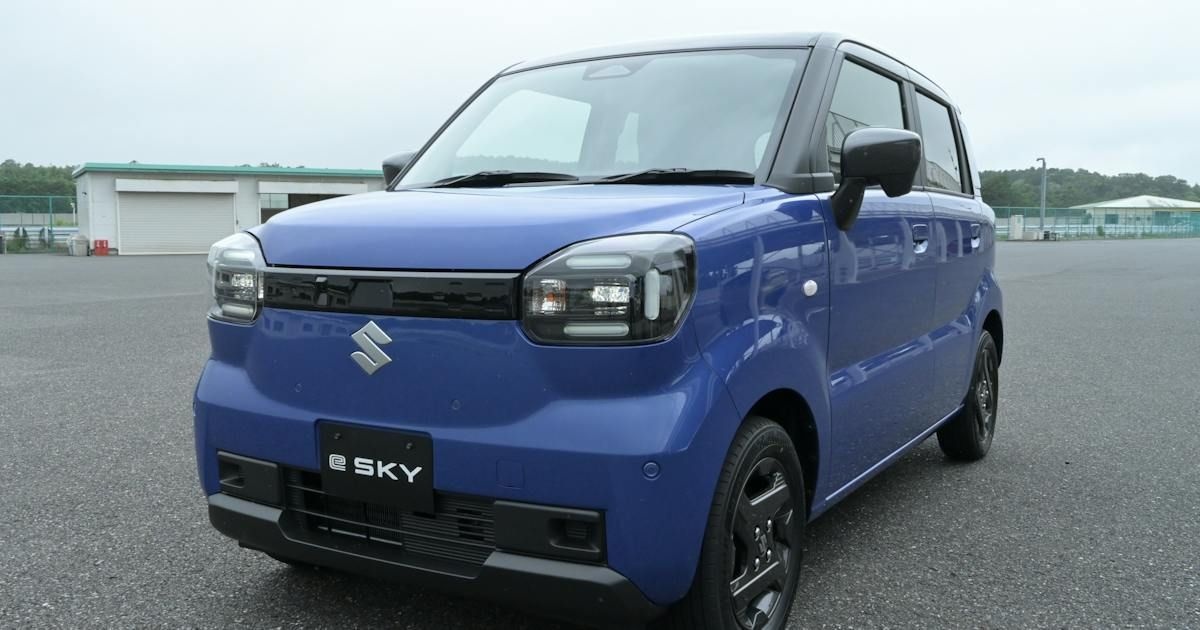 スズキの軽EV「eスカイ」、日本最安の212万円 BYD超える航続距離と安さ