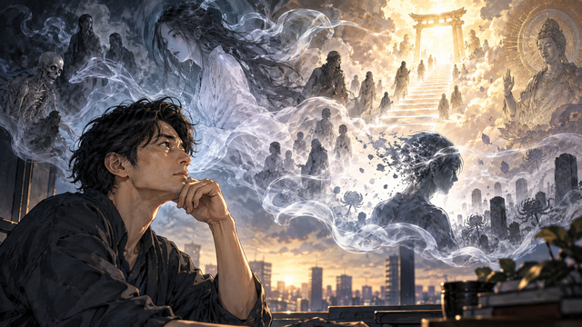 幽霊とか死後の世界って、結局100％人間の創作だよな？