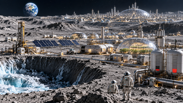 【宇宙開発】月に100万人都市を作るのは無理なのか？水が10億トンあってもわずか100年で枯渇するという衝撃の試算