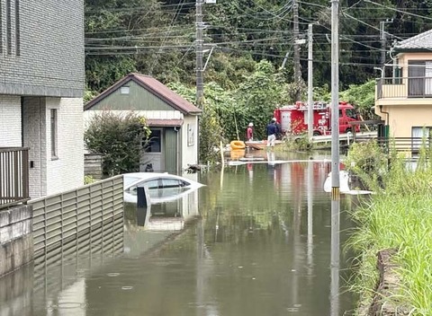 【地獄】千葉、溜まった水がついに腐り始める…想像以上の惨状に